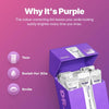 Dr.Dent Purple Color Correcting Mouthwash Sachets