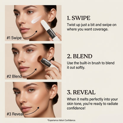 VELORI® Color-Changing Foundation Stick